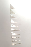 Inlay Set - Shark Fin - Mother or Pearl and Imitation Mother of Pearl - Set of 10