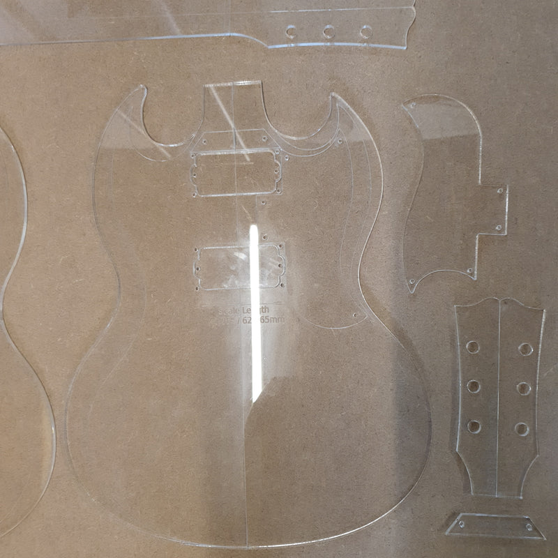 Template Set - Gibson SG Type