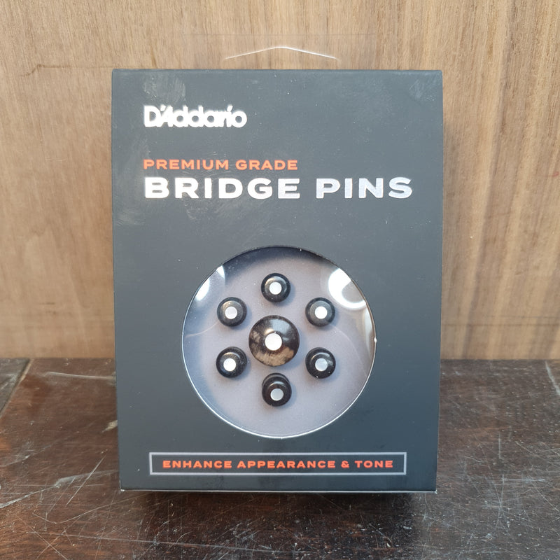 D'Addario Ebony Bridge Pins