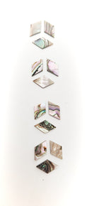 Inlay Set - Set of 12 Abalone Diamond Shapes