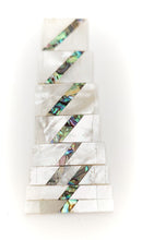 Inlay Sets - Rectangle - Set of 8 Abalone and Mother of Pearl - Diagonal