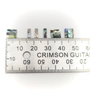 Inlay Set - Small Rectangles - Abalone - Set of 12