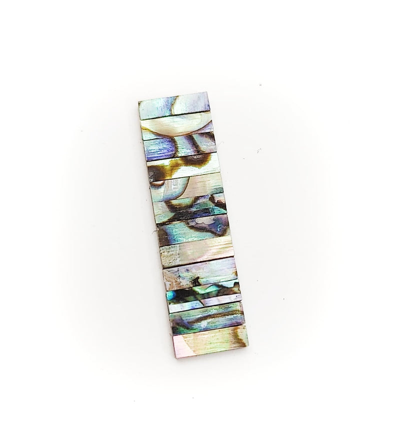 Inlay Set - Small Rectangles - Abalone - Set of 12