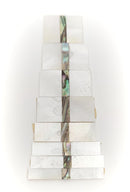 Inlay Sets - Rectangle - Set of 8 Abalone and Mother of Pearl - Square