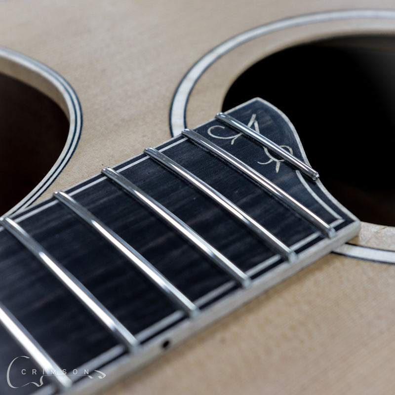 3 Month Student - Acoustic Guitar fretboard detail