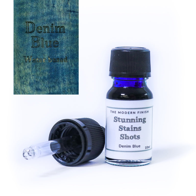 Denim Blue Water based concentrated Stain Shot