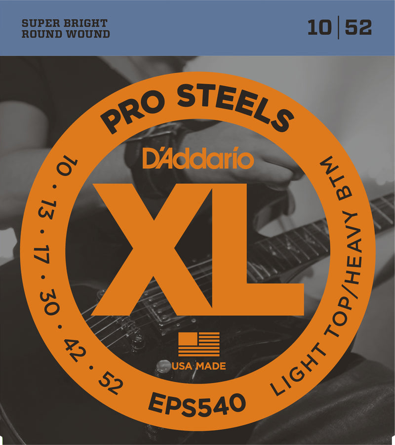 D'Addario Pro Steel Strings 10-52 Gauge