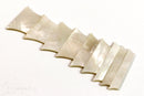 Inlay Set - Trapezoids - Mother of Pearl, Imitation or Abalone - Set of 9