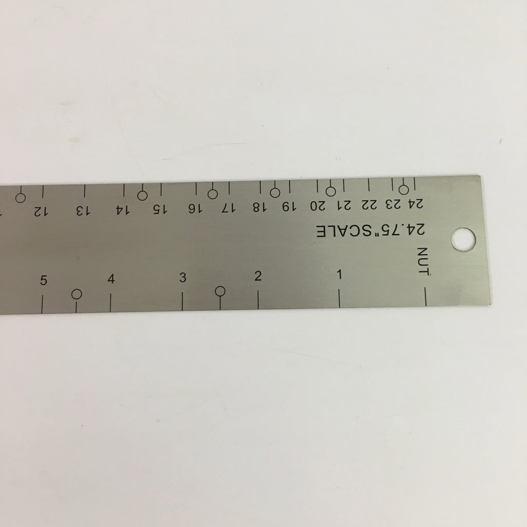 Fretboard Ruler Fret Spacing Ruler - 4 Scale Lengths in 1