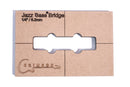 Template - Jazz Bass Type Bridge Pick-Up Cavity 1/4" / 6.2mm