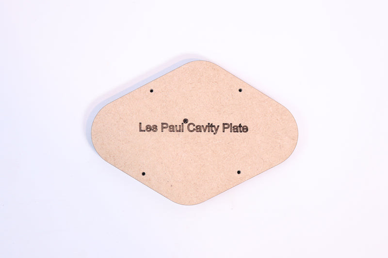 Template - Les Paul Type Cavity Plate 0.5" / 12.7mm