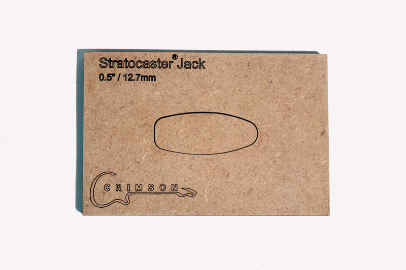 Template - Stratocaster Type Jack 0.5" / 12.7mm