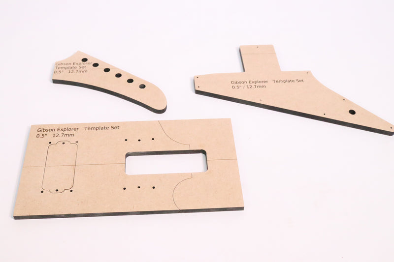 Template Set - Gibson Explorer Type Body and Neck