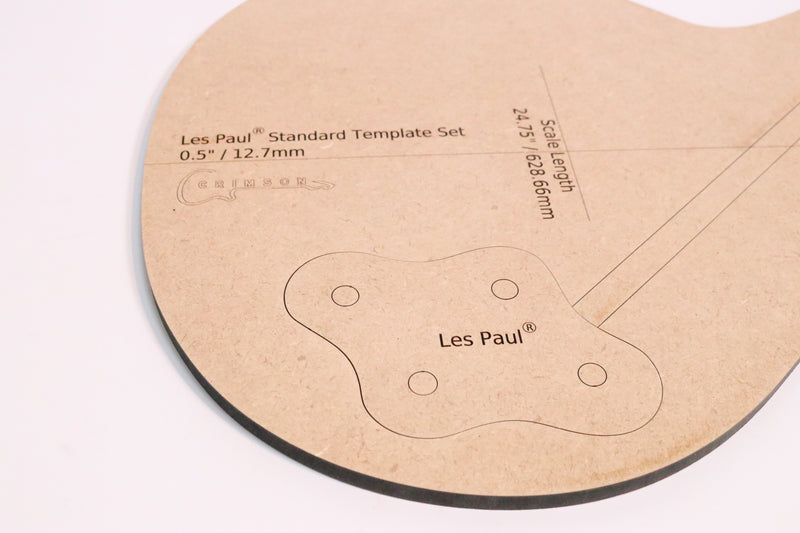 Template Set -Gibson Les Paul Type - Standard Body 