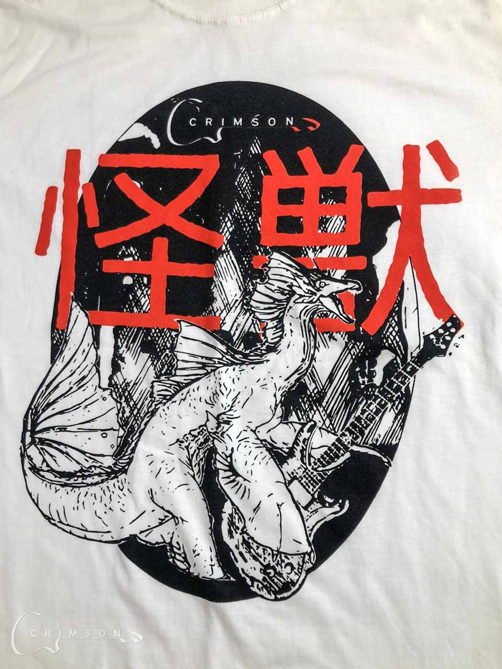 T-Shirt - Kaiju with Scion - White