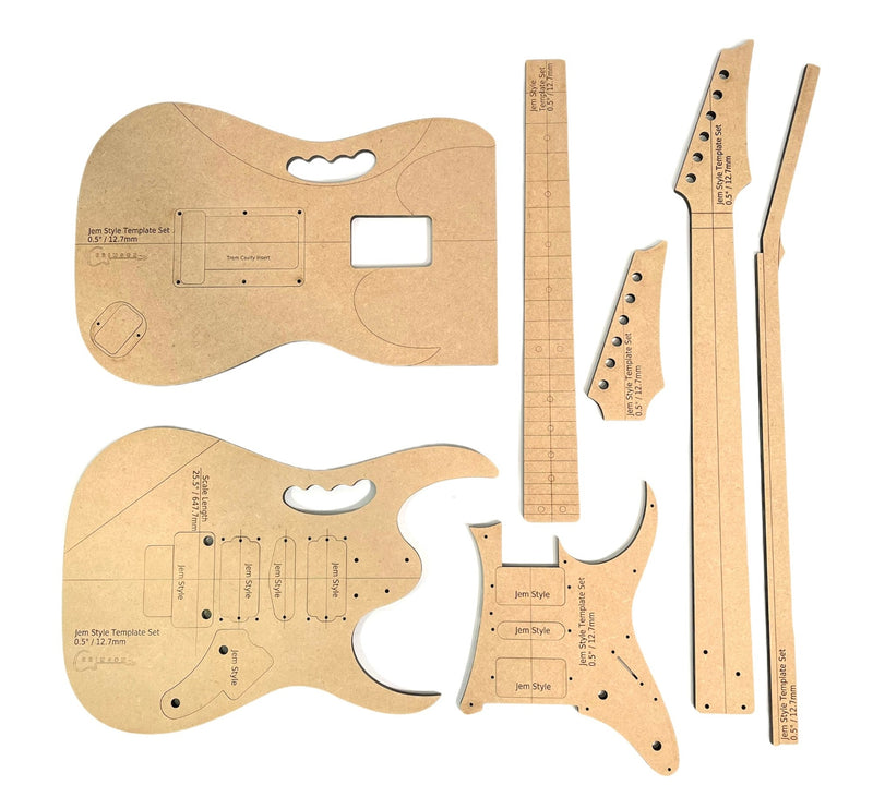 Template Set - Ibanez JEM Type Body and Neck