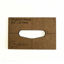 Single Coil Pickup Cavity Template Outer