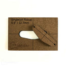 Single Coil Pickup Cavity Template Full