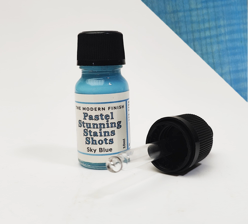 Sky Blue Pastel Stain concentrated Shot