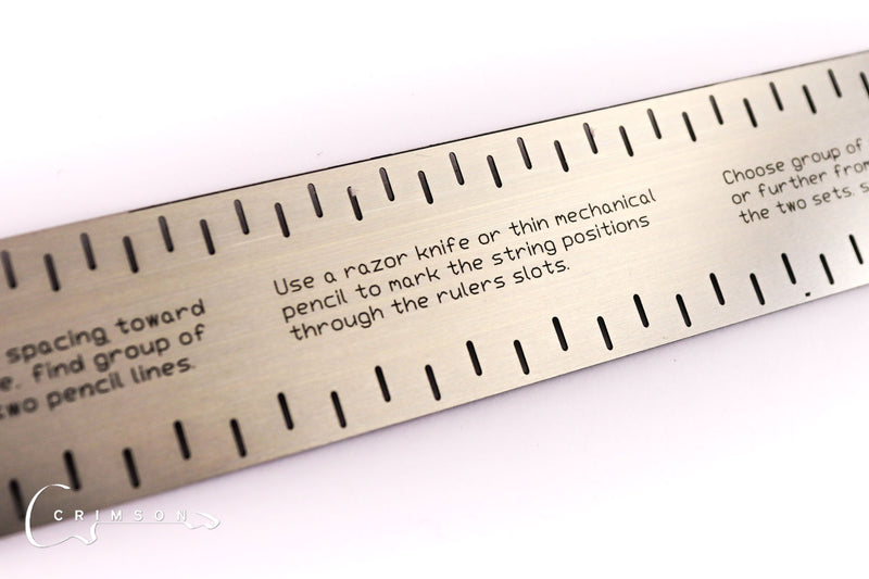 String Spacing Ruler