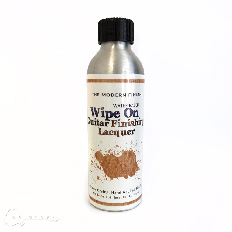Water Based Wipe On Guitar Finishing Lacquer 150 ml bottle